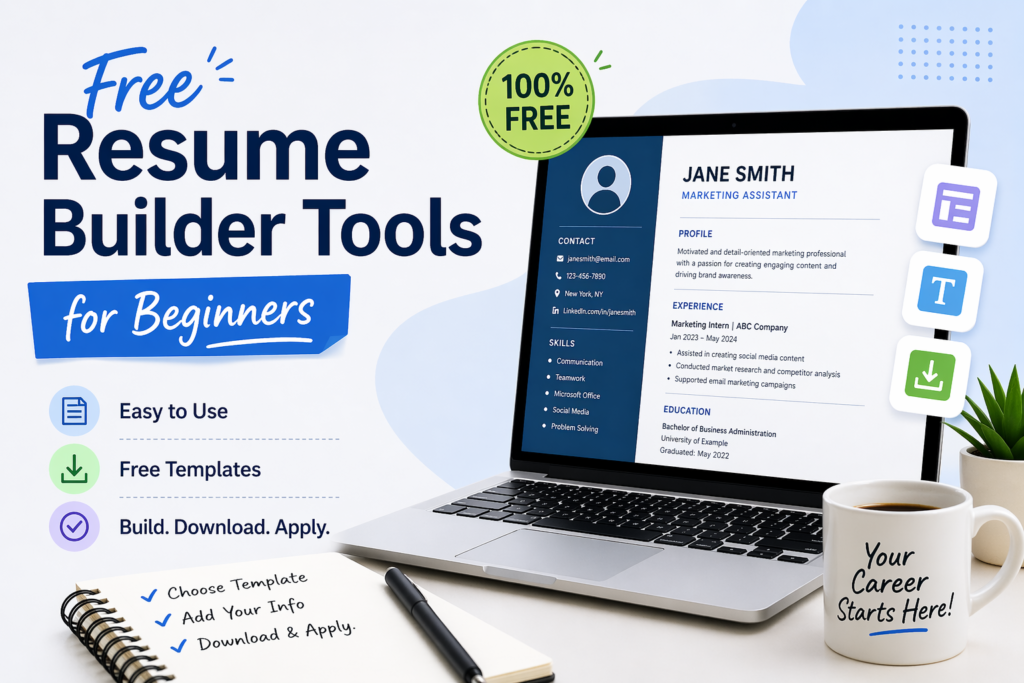 Free Resume Builder Tools for Beginners